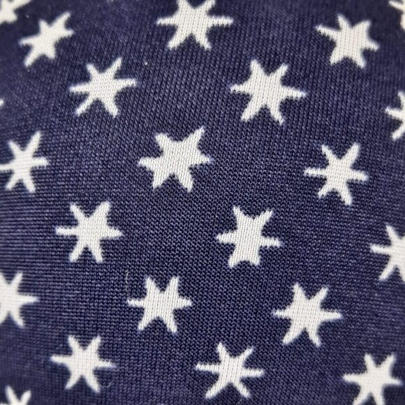 Tommy Hilfiger Size 36B Micro Push Up Bra Navy Blue White Stars Adj Straps NWOT - Picture 6 of 14